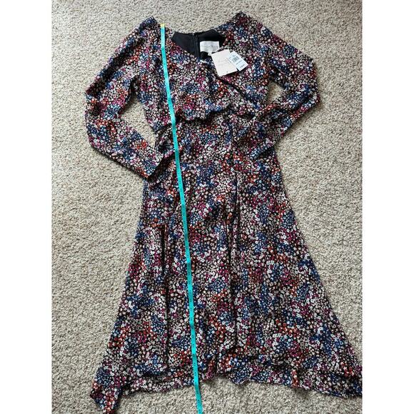 NWT - Charles Henry Floral Mid Length, size Medium, long sleeve - Picture 10 of 10